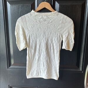 Free People Intimately Elegant White Lace Women's Top